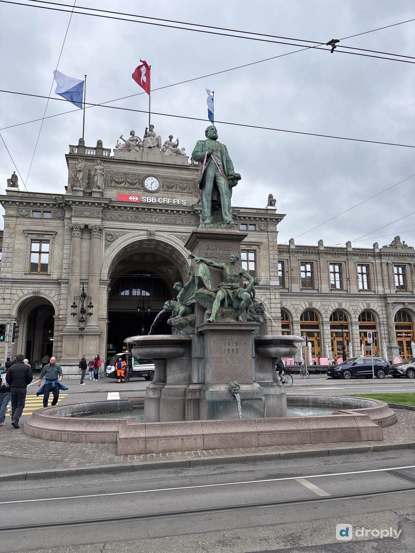 Spring Water Running Drinking Water in Zurich: Fountains, Spring Water and Emergency Water ...