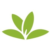 PlantNet App-Icon, ein grünes Blatt